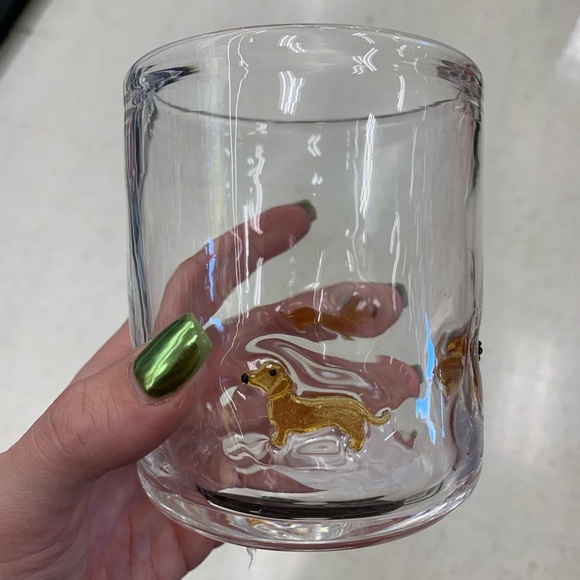 Madison Home Dachshund Icon Glass Coffee Cocktail Glass cup viral - Picture 3 of 3